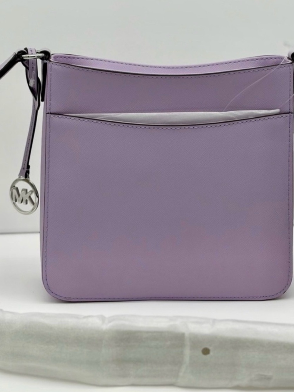 NWT Michael Kors Jet Set Travel Light Quartz Crossbody Bag $228 - Picture 2 of 11